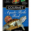 Zoo Med Gourmet Aquatic Turtle Food 11 oz jar, high protein pellet medley for growing aquatic turtles