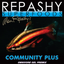 Repashy Community Plus omnivore gel premix jar for community aquarium fish