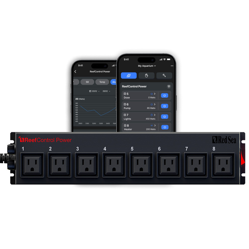 Red Sea ReefControl Power 8 Control Panel