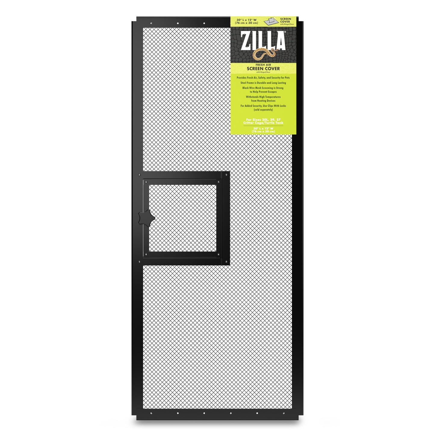 Zilla Screen Cover Hinged Door