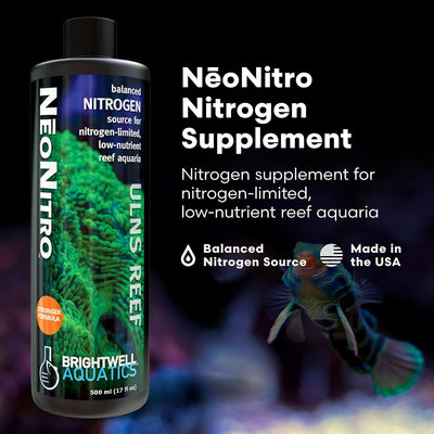 Brightwell Aquatics NeoNitro – Balanced Nitrogen Supplement – 250 mL