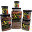 Xtreme Community Crave Spirulina-Krill Flakes shown in multiple jar sizes