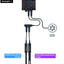 Red Sea ReefControl Lite wiring example connecting pH, temperature, and salinity ReefSense probes and a cooling fan