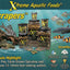 Xtreme Scrapers 14mm sinking wafers, algae and plant-protein food for plecos, catfish, and bottom feeders