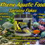 Xtreme Aquatic Foods Spirulina Flakes banner, farm-grown clearwater formula for freshwater and saltwater fish, made in USA