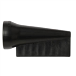 Loc-Line 1/2 inch 90 degree spray bar nozzle for even flow along the glass