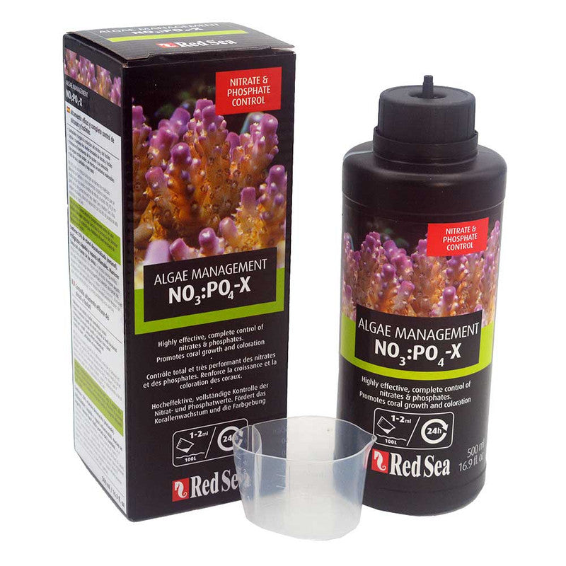 Red Sea NO3 : PO4-X NOPOX - Nitrate & Phosphate Reducer (500 ml / 16 oz)