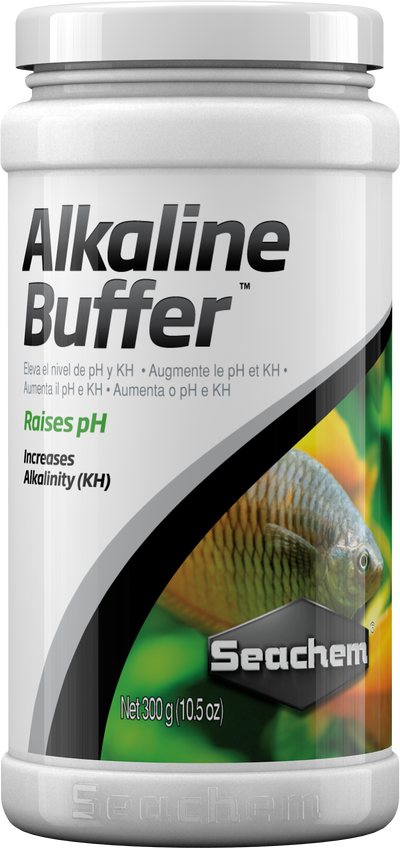 Seachem Alkaline Buffer non-phosphate pH and KH buffer for freshwater aquariums, 300 g jar