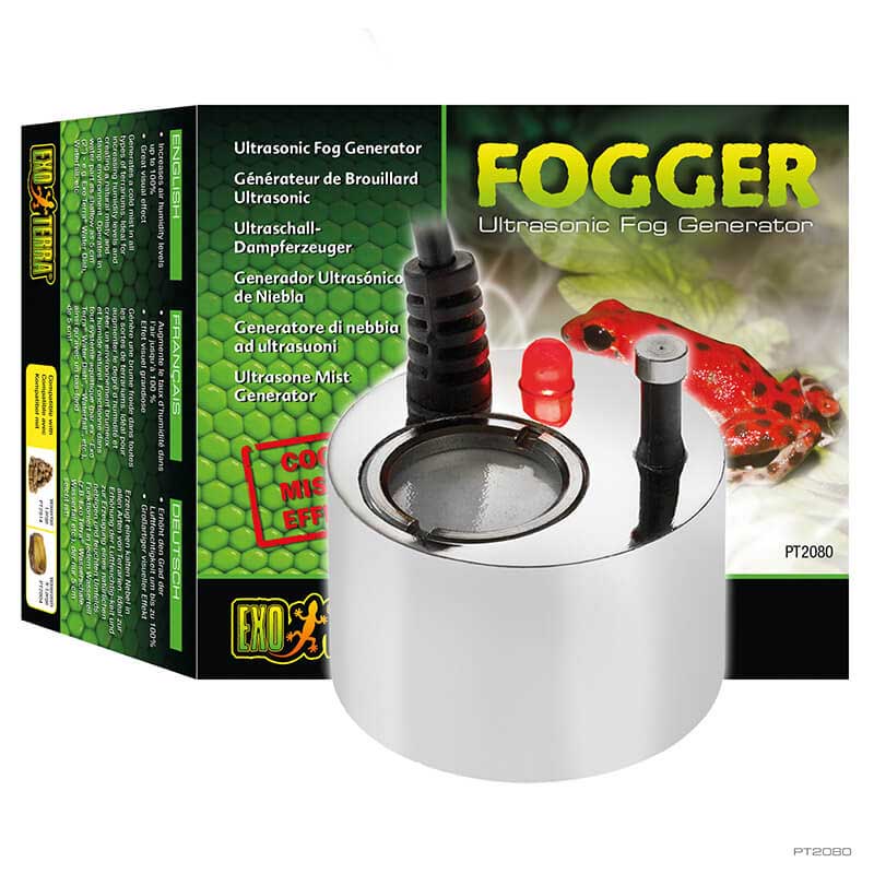 Exo Terra Fogger ultrasonic fog generator box and the round misting unit with ceramic disc