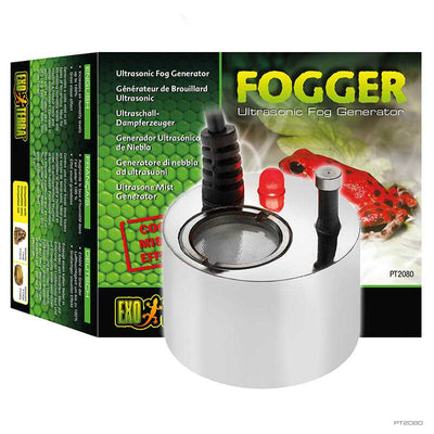 Exo Terra Fogger ultrasonic fog generator box and the round misting unit with ceramic disc