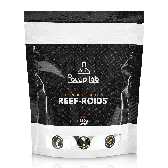 PolypLab Reef Roids coral food sizes