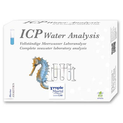 Tropic Marin ICP Water Analysis 1 Pack box, seawater laboratory test kit with sample vial
