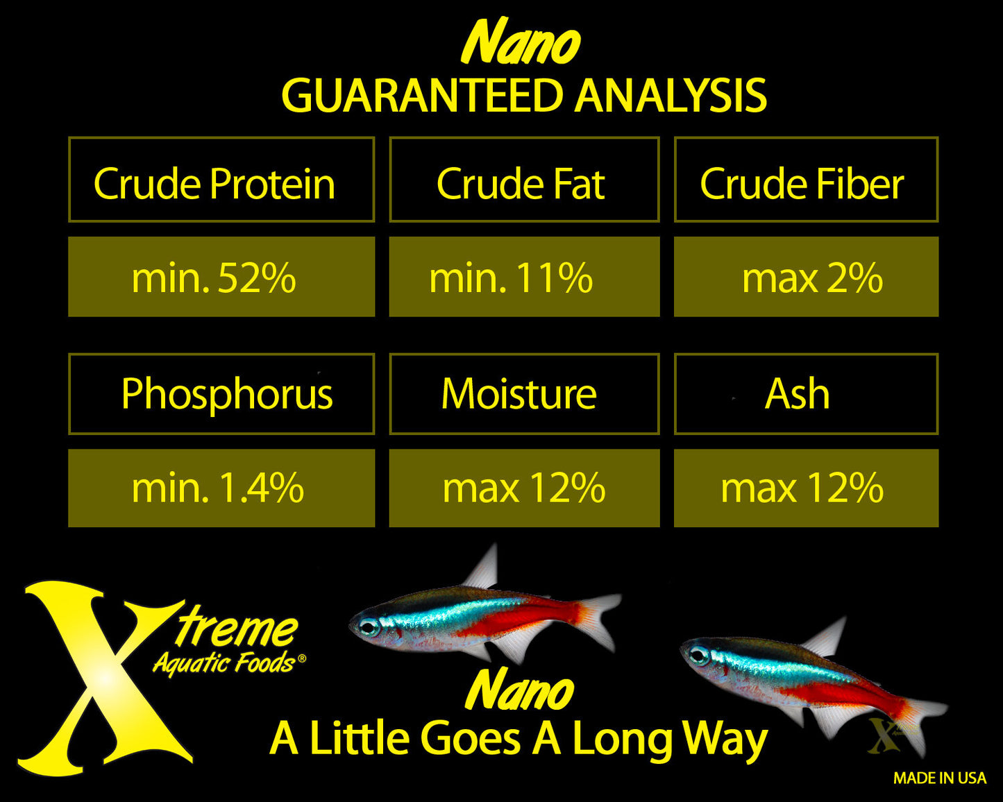 Xtreme Nano Slow-Sinking Pellets