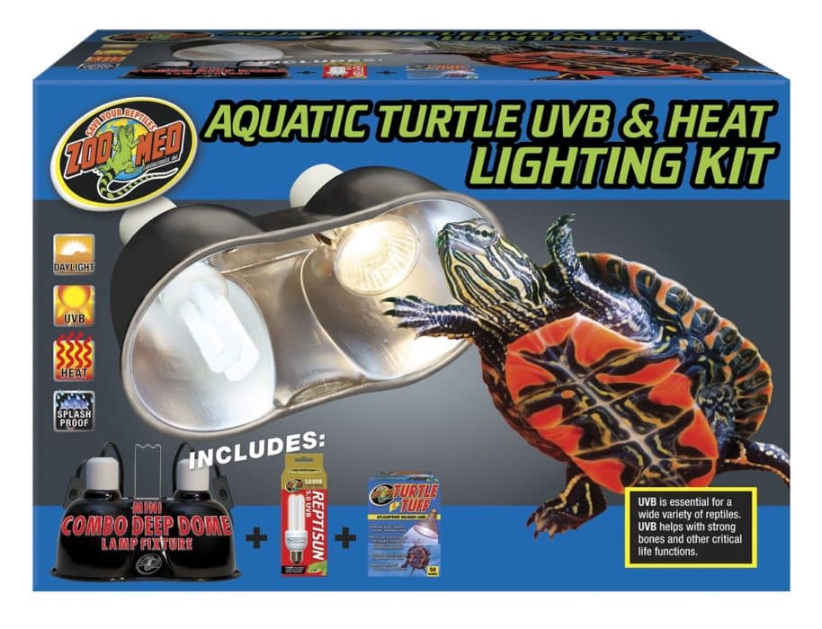 ZooMed Aquatic Turtle UVB & Heat Lighting Kit