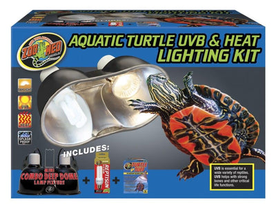 ZooMed Aquatic Turtle UVB & Heat Lighting Kit