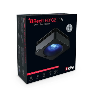 Red Sea ReefLED G2 115 LED Light Fixture for saltwater reef aquariums