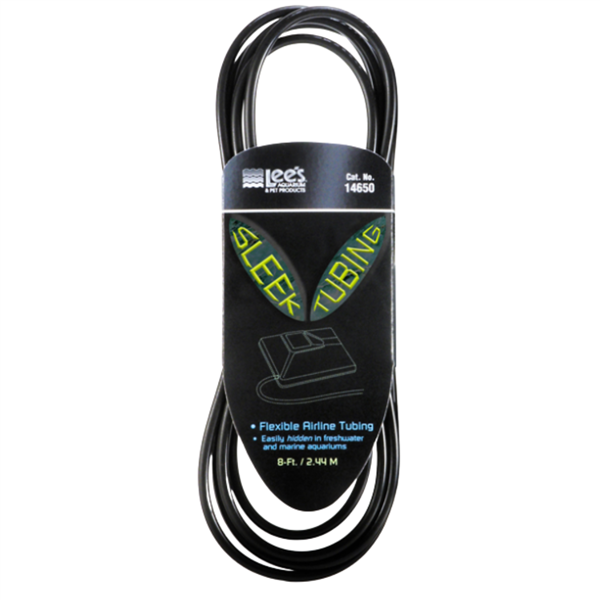 Lees Sleek Black aquarium airline tubing