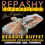 Repashy Beardie Buffet bearded dragon omnivore gel premix jar