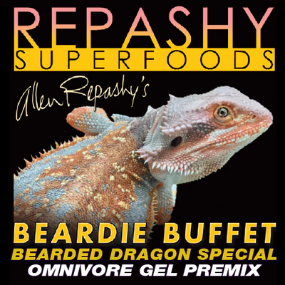 Repashy Beardie Buffet bearded dragon omnivore gel premix jar