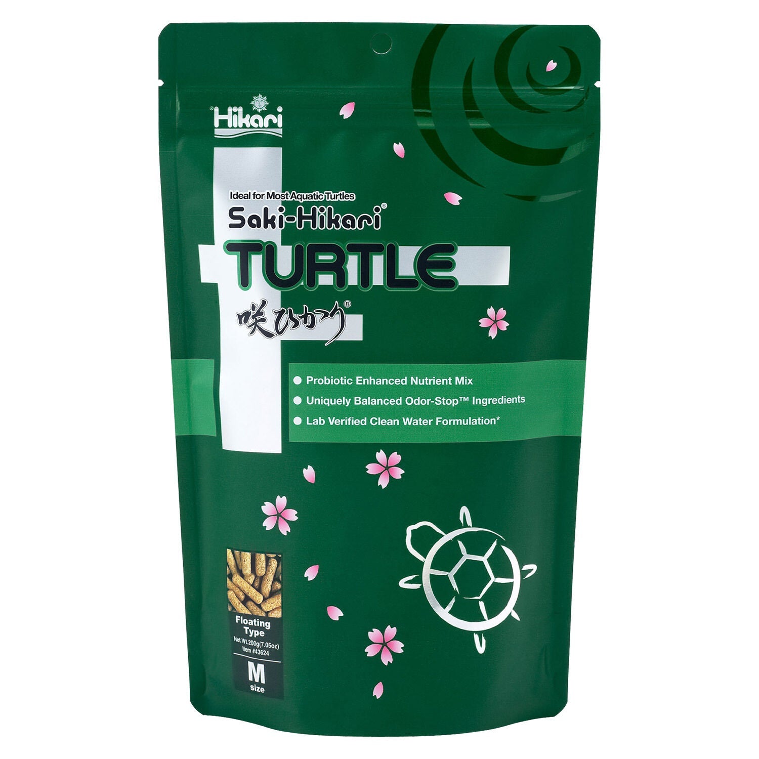 Saki-Hikari Turtle probiotic floating sticks for aquatic turtles