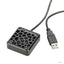 Exo Terra Terrarium Silent Mini Fan with USB-A cable, black hexagonal grille