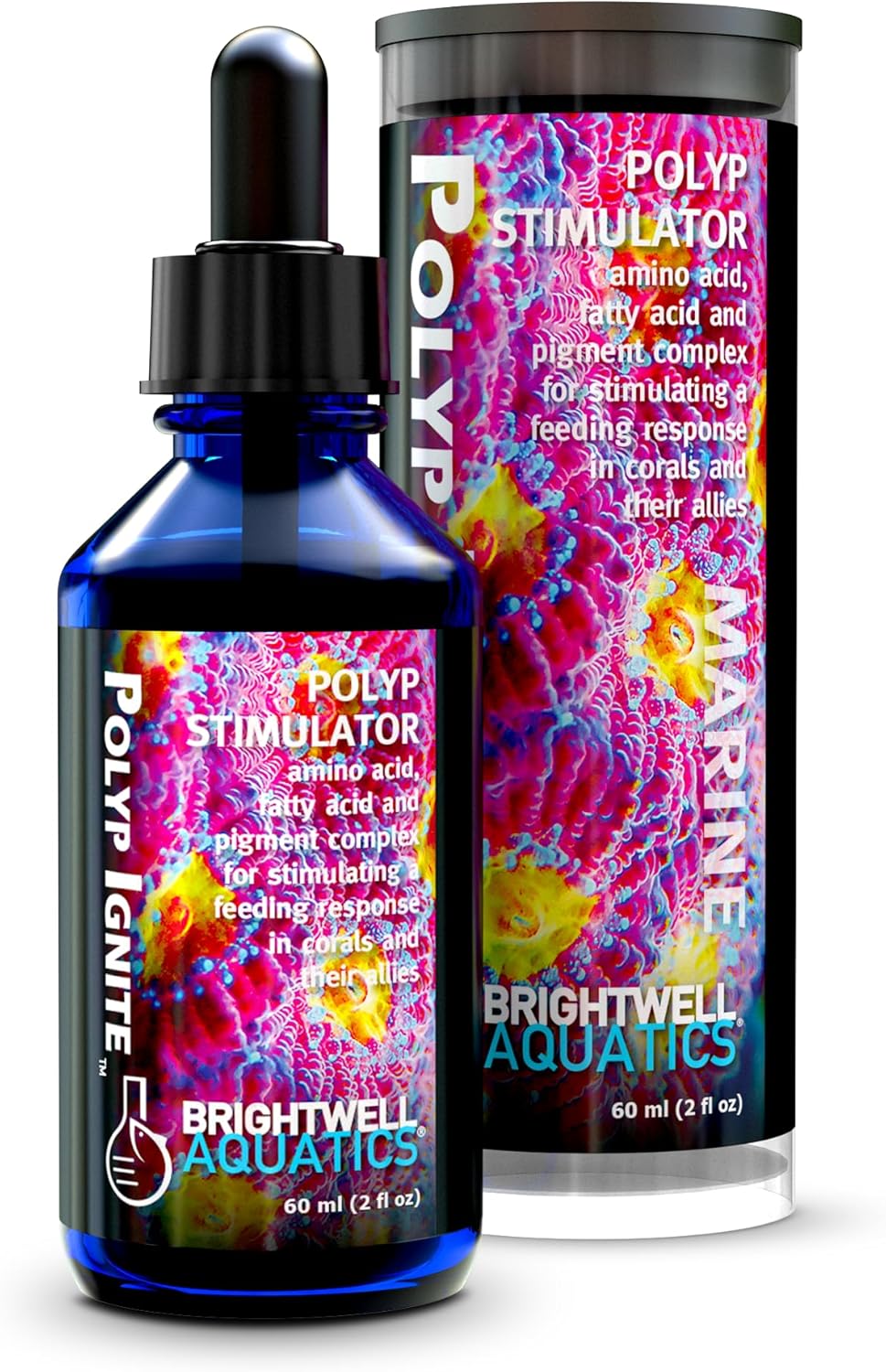 Brightwell Aquatics Polyp Ignite reef coral food bottle