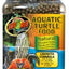 Zoo Med Natural Aquatic Turtle Food Growth Formula 7.5 oz jar of floating pellets for aquatic turtles