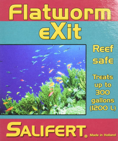 Salifert Flatworm Exit Aquarium Treatment – Treats up to 300 gal (10 mL)