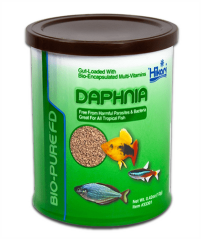 Hikari Bio-Pure Freeze-Dried Daphnia treat for small aquarium fish, 0.42 oz