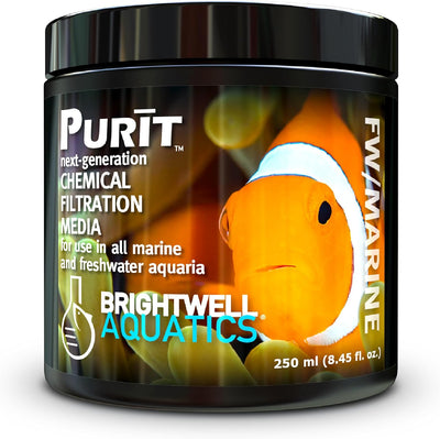Brightwell Aquatics Purit – Chemical Filtration Media – 250 mL