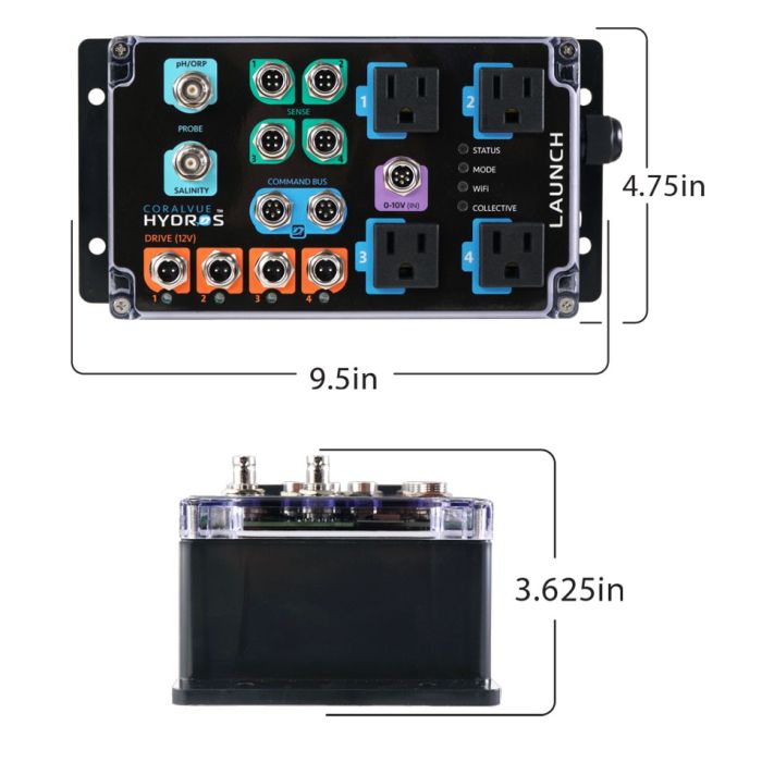 HYDROS Launch – Smart Aquarium Controller – Starter System