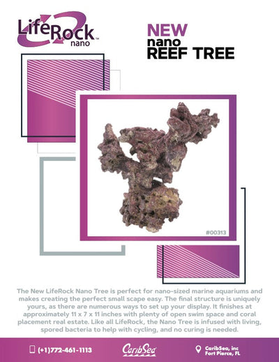 CaribSea LifeRock Nano Tree sculpted reef aquascaping rock