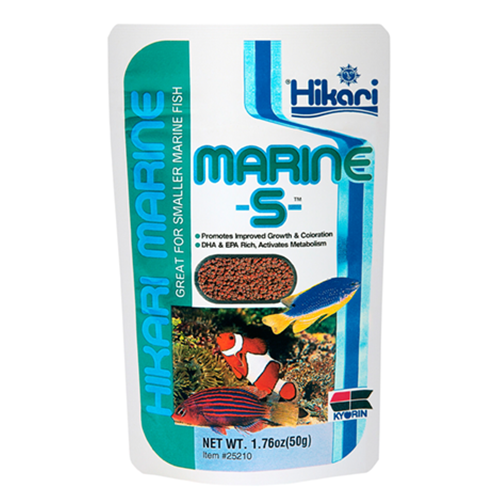 Hikari Marine-S small pellet food for smaller marine fish