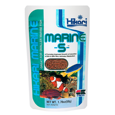 Hikari Marine-S small pellet food for smaller marine fish