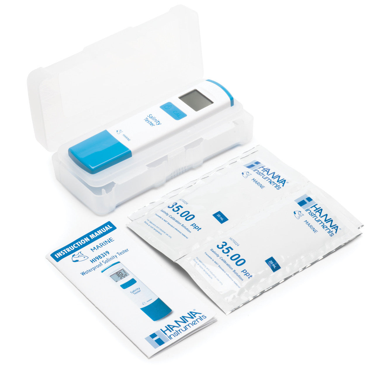 Hanna Instruments 98319 – Marine Salinity & Temperature Tester - Squeaky's Aquatics