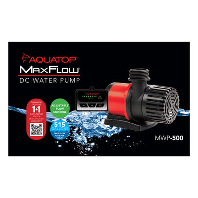 Aquatop MaxFlow MWP-500 DC water pump with controller