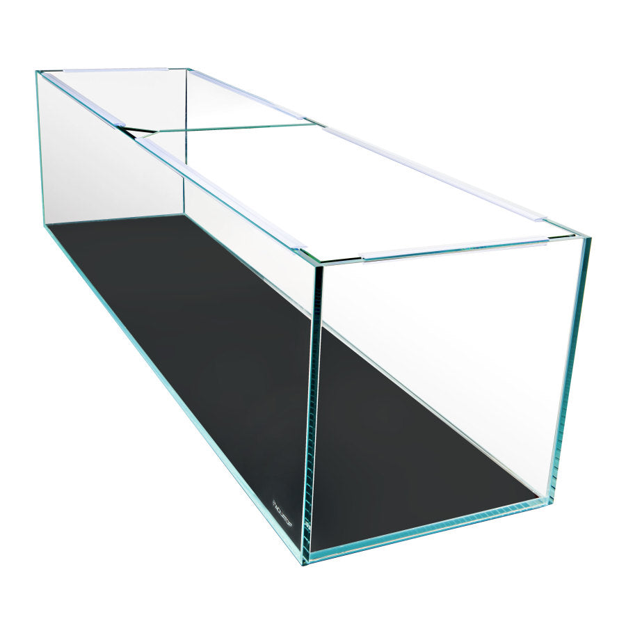 Aquatop High Clarity 26.2 gallon rimless low-iron glass aquarium with glass lid