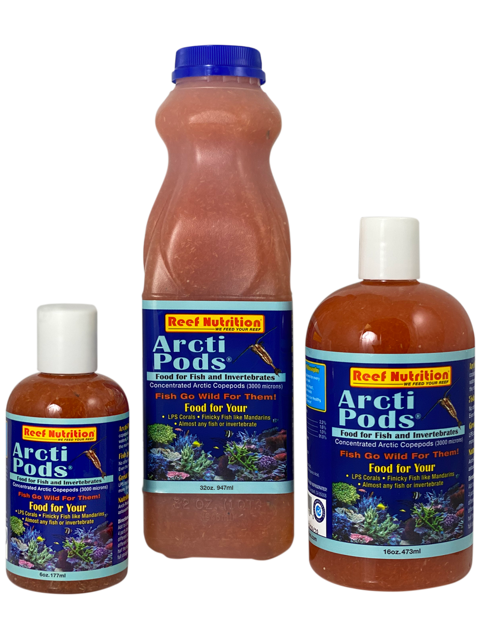 Reef Nutrition Arcti-Pods arctic copepod concentrate bottle