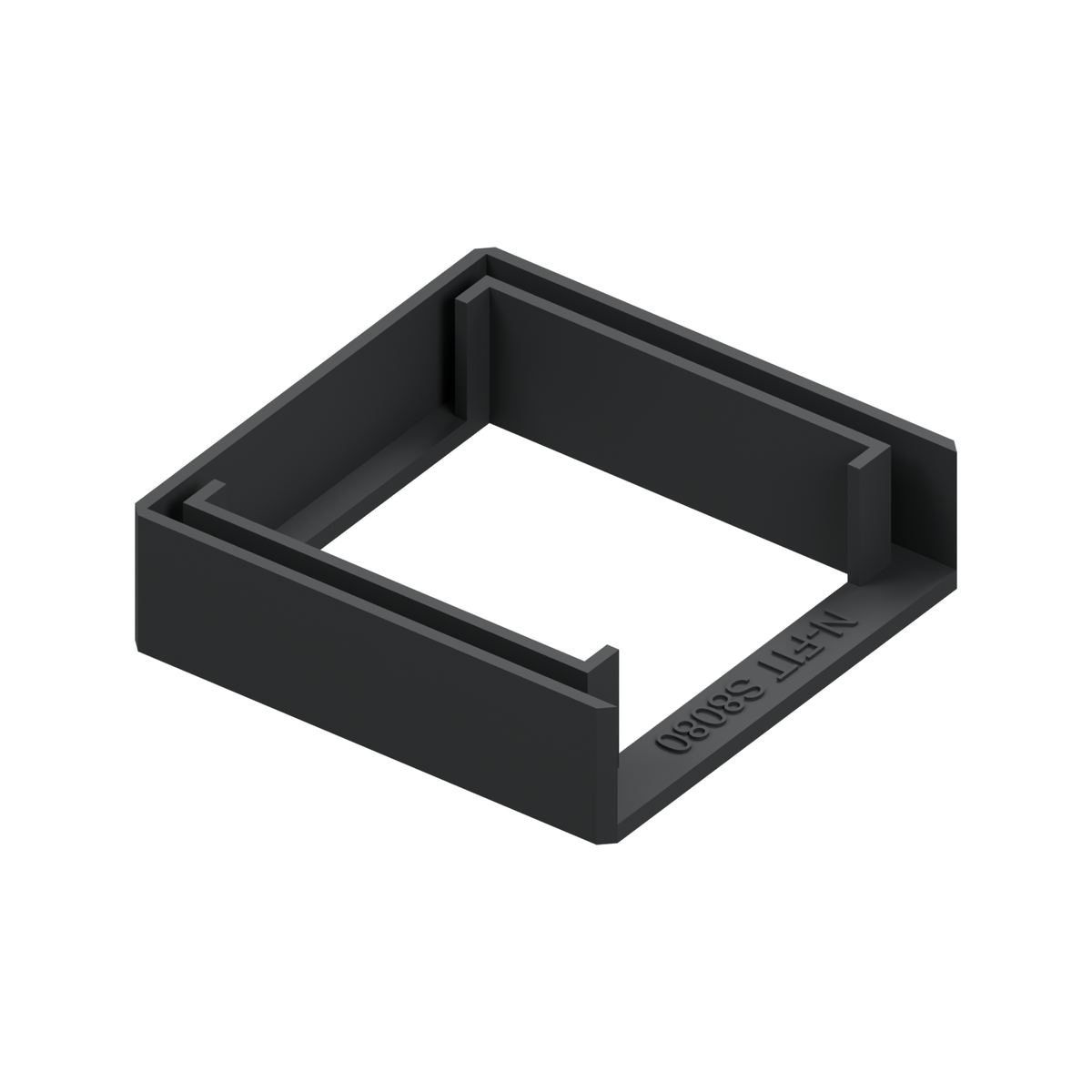 N-Fit Nano Adapter S8080, 80 by 80 mm opening, for Waterbox 10 to 25, UNS Dual AIO, Landen and Maxspect Dice AIO 12
