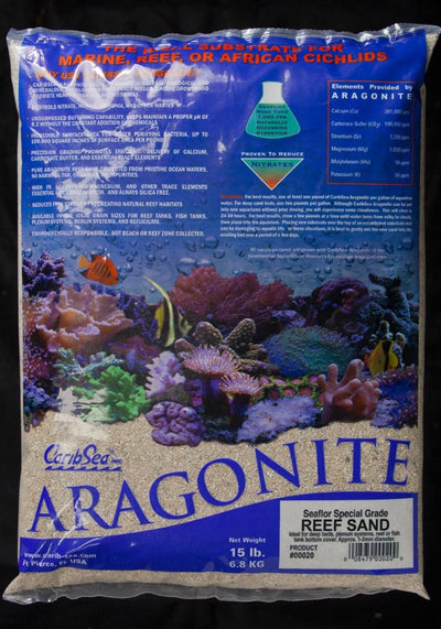 CaribSea Seaflor Special Grade reef sand, alternate view