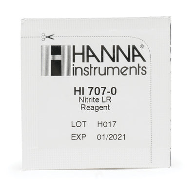 Hanna Instruments HI707-25 / 707-25 | Nitrite Low Range Checker Reagents (25 Tests) | Aquarium Testing