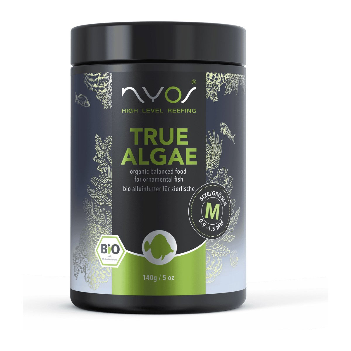 NYOS TRUE ALGAE Organic Fish Food 140 g