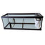 OceanVue ECO Glass Sump, 36 in sump with black trim, front view