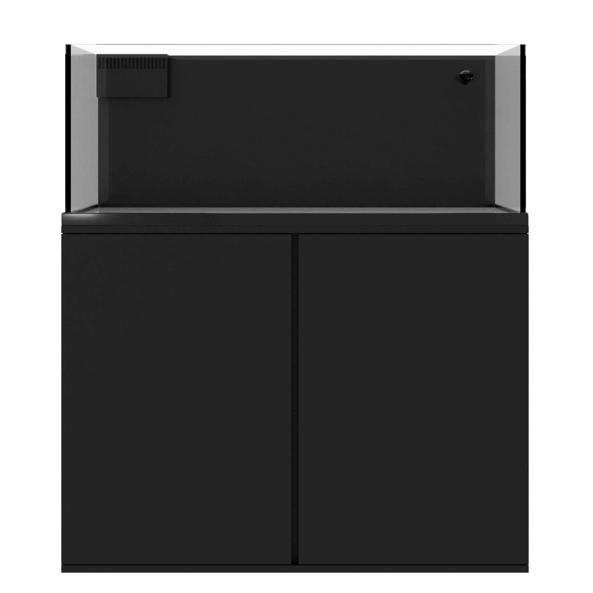 OceanVue Edge Reef Combo Aquarium, Edge 70 Reef, Black birch stand