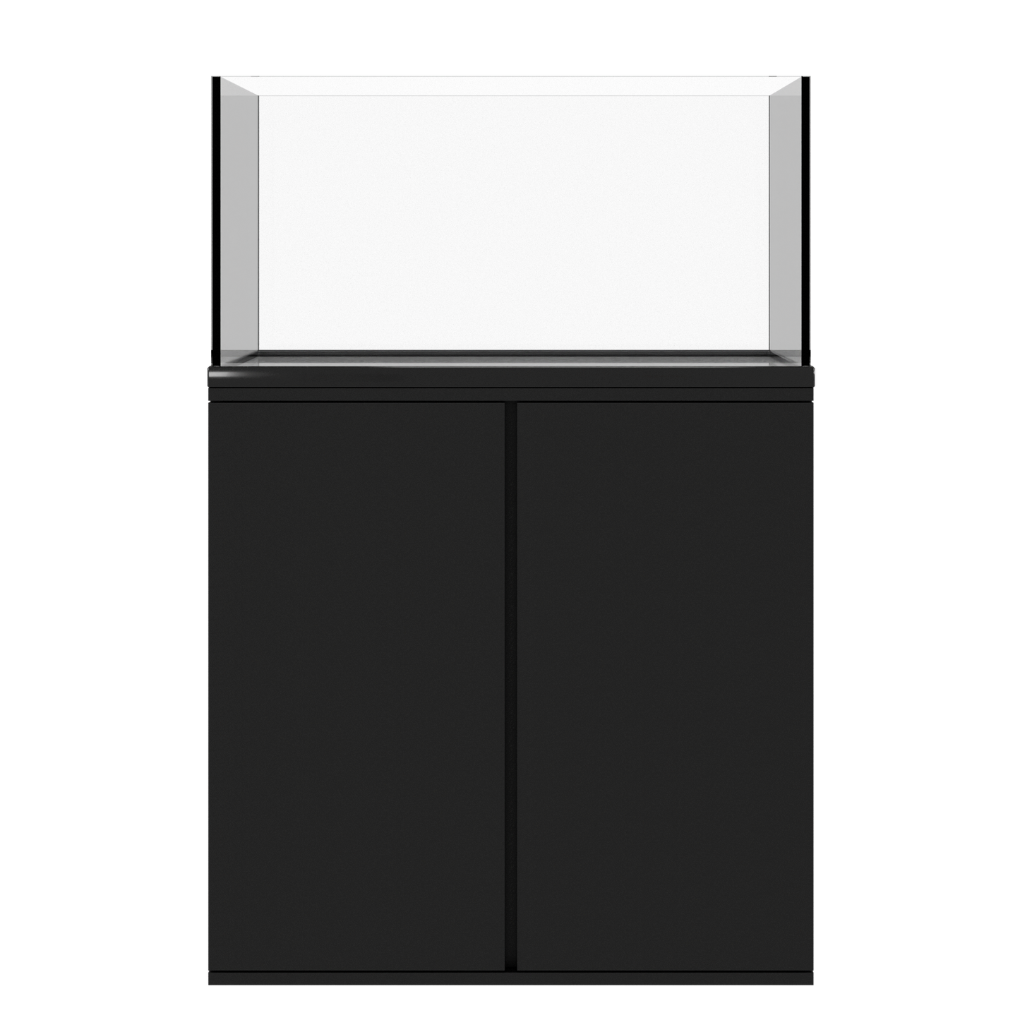 OceanVue Edge Show Combo Aquarium, Edge 50 Show, Black birch stand
