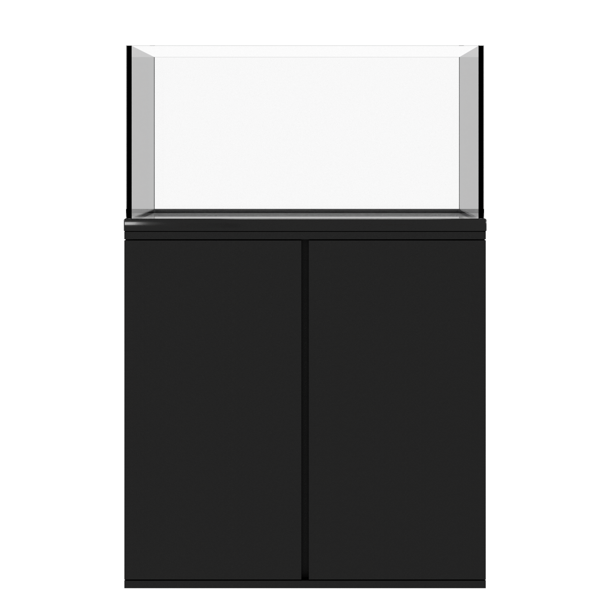 OceanVue Edge Show Combo Aquarium, Edge 50 Show, Black birch stand