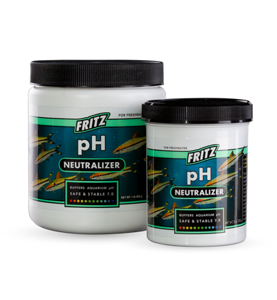 Fritz pH Neutralizer 8 oz, 1 lb, and 3 lb