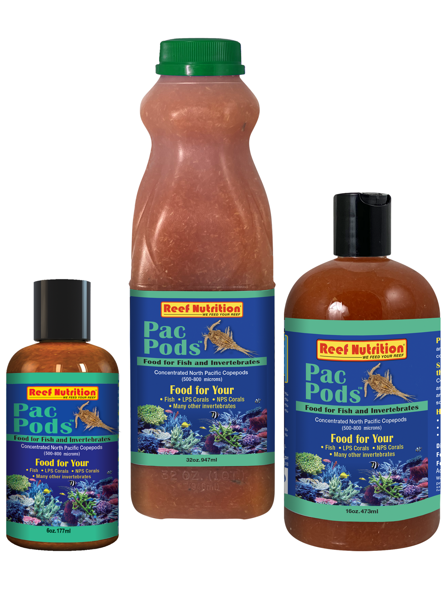 Reef Nutrition Pac-Pods North Pacific copepod concentrate