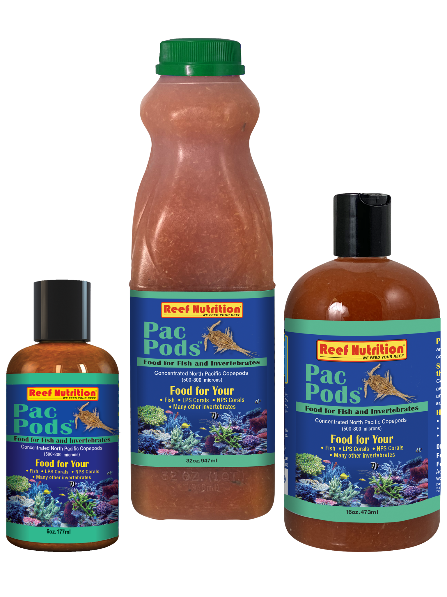 Reef Nutrition Pac-Pods North Pacific copepod concentrate