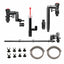 Aquatop CF MKII canister filter plumbing kit with valves, spray bar, tubing, and suction cups